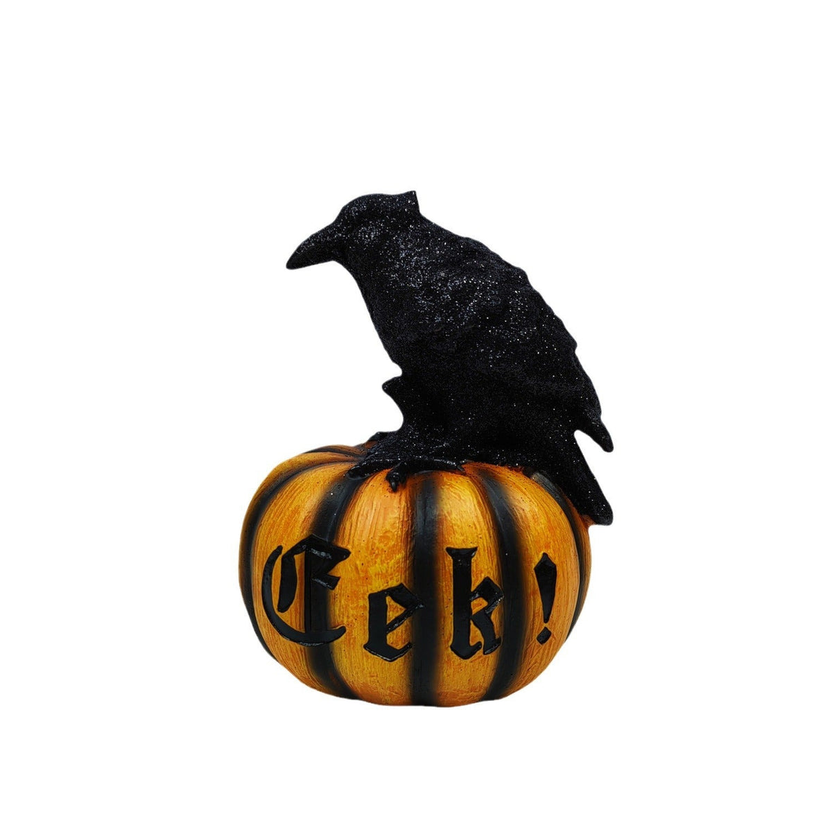 Halloween Crow Pumpkin Ornament Party Ghost Festival Resin Crafts Atmosphere Decoration Props